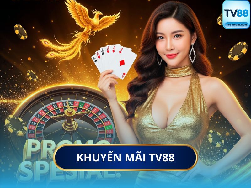 Khuyến Mãi TV88 - Nhận 88K & Thưởng Nạp 100%